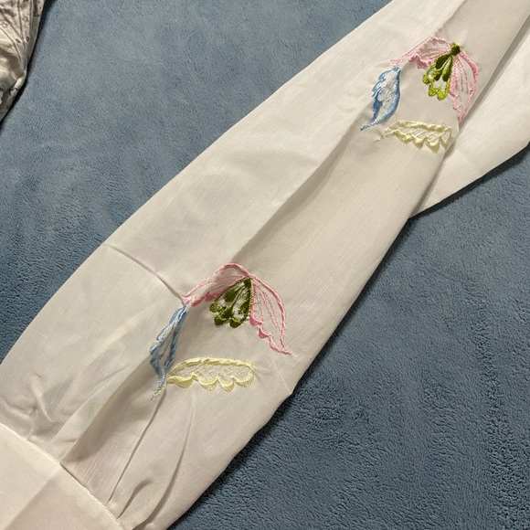 Vintage floral blouse. Size:XL - Picture 4 of 9